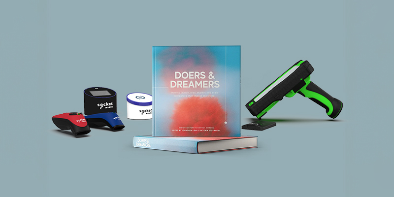 Socket Mobile destacado en el libro Doers & Dreamers