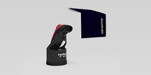 Barcode Scanner Reading Passport