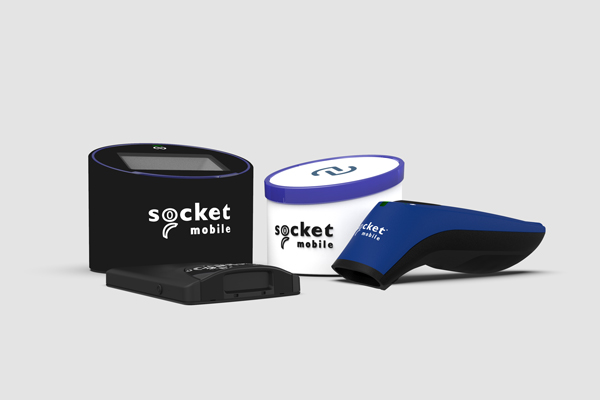 Standard SocketScan Scanners - Black and Blue