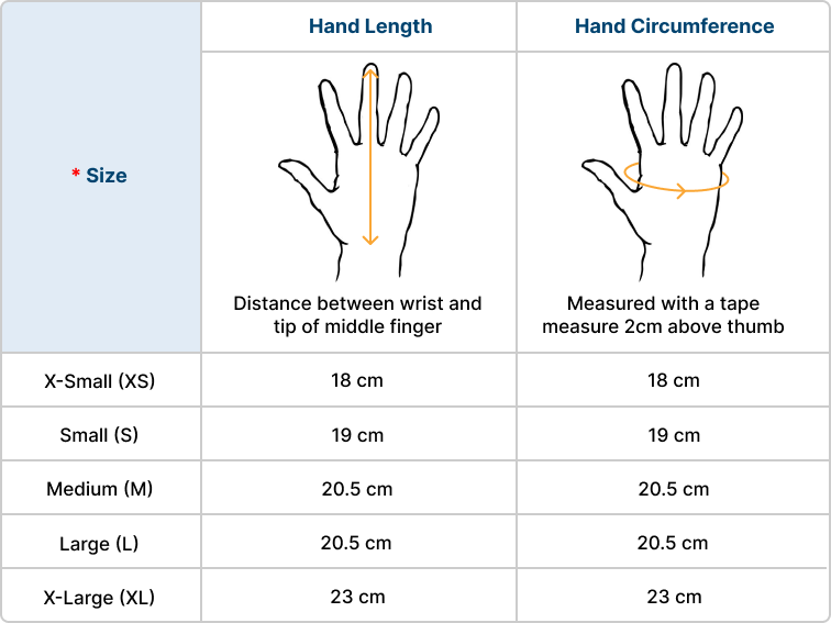 xtremescan-wear-glove-dimensions