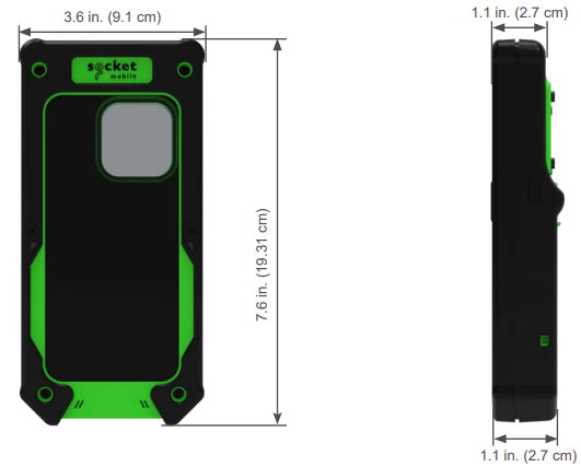 xc100 dimensions